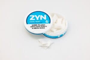 A can of Zyn Nicotine Pouches